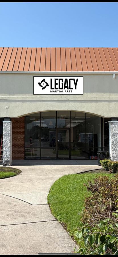 Legacy Martial Arts storefront at 327 Civic Avenue, Salisbury, Maryland